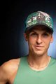 BUFF Cycling hat - TRUCKER BEAR - orange/black/green