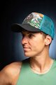 BUFF Cycling hat - TRUCKER BEAR - orange/black/green