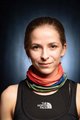 BUFF Cycling neckwarmer - ECOSTRETCH PANORÁMA - red/green/blue
