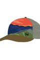 BUFF Cycling hat - TRUCKER PANORÁMA - orange/blue/green
