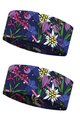 BUFF Cycling headband - COOLNET UV FLOWERS - purple/blue/pink
