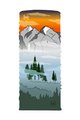 BUFF Cycling neckwarmer - ECOSTRETCH RYSY - grey/orange/green