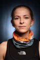 BUFF Cycling neckwarmer - ECOSTRETCH RYSY - grey/orange/green