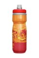 CAMELBAK Cycling water bottle - PODIUM® CHILL - orange/red