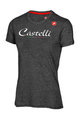 CASTELLI Cycling short sleeve t-shirt - CLASSIC W  - grey