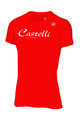 CASTELLI Cycling short sleeve t-shirt - CLASSIC W - red