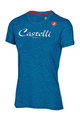 CASTELLI Cycling short sleeve t-shirt - CLASSIC W - blue