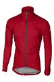 CASTELLI Cycling rain jacket - EMERGENCY RAIN - red