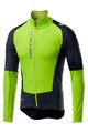 CASTELLI Cycling thermal jacket - MORTIROLO V - yellow/blue