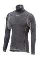 CASTELLI Cycling long sleeve t-shirt - FLANDERS WARM NECK - grey