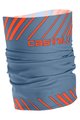CASTELLI Cycling neckwarmer - ARRIVO 3 THERMO - orange/blue