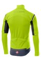 CASTELLI Cycling thermal jacket - PERFETTO ROS CONVERT - yellow