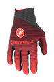 CASTELLI Cycling long-finger gloves - CW 6.1 CROSS - red