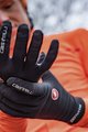 CASTELLI Cycling long-finger gloves - PERFETTO RoS - black