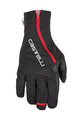 CASTELLI Cycling long-finger gloves - SPETTACOLO ROS - black