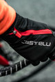 CASTELLI Cycling long-finger gloves - SPETTACOLO ROS - black