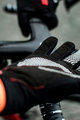 CASTELLI Cycling long-finger gloves - SPETTACOLO ROS - black