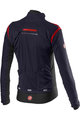 CASTELLI Cycling thermal jacket - ALPHA RoS 2 - blue