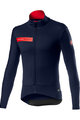 CASTELLI Cycling thermal jacket - BETA RoS - blue