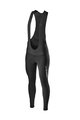 CASTELLI Cycling long bib trousers - ENTRATA WIND WINTER - black