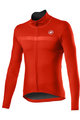 CASTELLI Cycling windproof jacket - GOCCIA - red