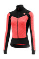 CASTELLI Cycling winter long sleeve jersey - SFIDA LADY WINTER - black/pink
