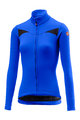 CASTELLI Cycling winter long sleeve jersey - SINERGIA LADY WINTER - blue