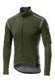 CASTELLI Cycling thermal jacket - PERFETTO ROS - green