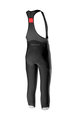 CASTELLI Cycling 3/4 length bib shorts - TUTTO NANO - black