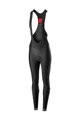 CASTELLI Cycling long bib trousers - VELOCISSIMA LADY WNT - black