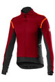 CASTELLI Cycling thermal jacket - ALPHA RoS 2 - bordeaux