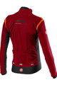 CASTELLI Cycling thermal jacket - ALPHA RoS 2 - bordeaux