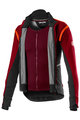 CASTELLI Cycling thermal jacket - ALPHA RoS 2 - bordeaux