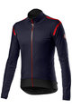 CASTELLI Cycling thermal jacket - ALPHA ROS 2 - blue