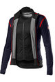 CASTELLI Cycling thermal jacket - ALPHA ROS 2 - blue