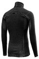 CASTELLI Cycling long sleeve t-shirt - FLANDERS WARM NECK - black