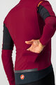 CASTELLI Cycling thermal jacket - PERFETTO ROS CONVERT - red