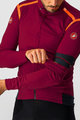 CASTELLI Cycling thermal jacket - PERFETTO ROS CONVERT - red