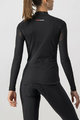 CASTELLI Cycling long sleeve t-shirt - FLANDERS 2 WARM LADY - black