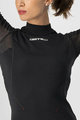 CASTELLI Cycling long sleeve t-shirt - FLANDERS 2 WARM LADY - black