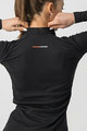 CASTELLI Cycling long sleeve t-shirt - FLANDERS 2 WARM LADY - black