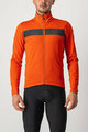 CASTELLI Cycling thermal jacket - RADDOPPIA 3 - red