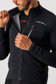 CASTELLI Cycling thermal jacket - GO WINTER - black