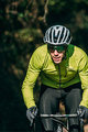 CASTELLI Cycling thermal jacket - GO WINTER - yellow