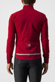 CASTELLI Cycling thermal jacket - GO WINTER - red