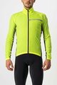 CASTELLI Cycling windproof jacket - SQUADRA STRECH - yellow