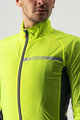 CASTELLI Cycling windproof jacket - SQUADRA STRECH - yellow