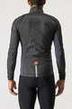 CASTELLI Cycling windproof jacket - SQUADRA STRECH - black