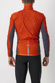 CASTELLI Cycling windproof jacket - SQUADRA STRECH - red