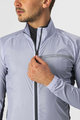 CASTELLI Cycling windproof jacket - SQUADRA STRECH - grey